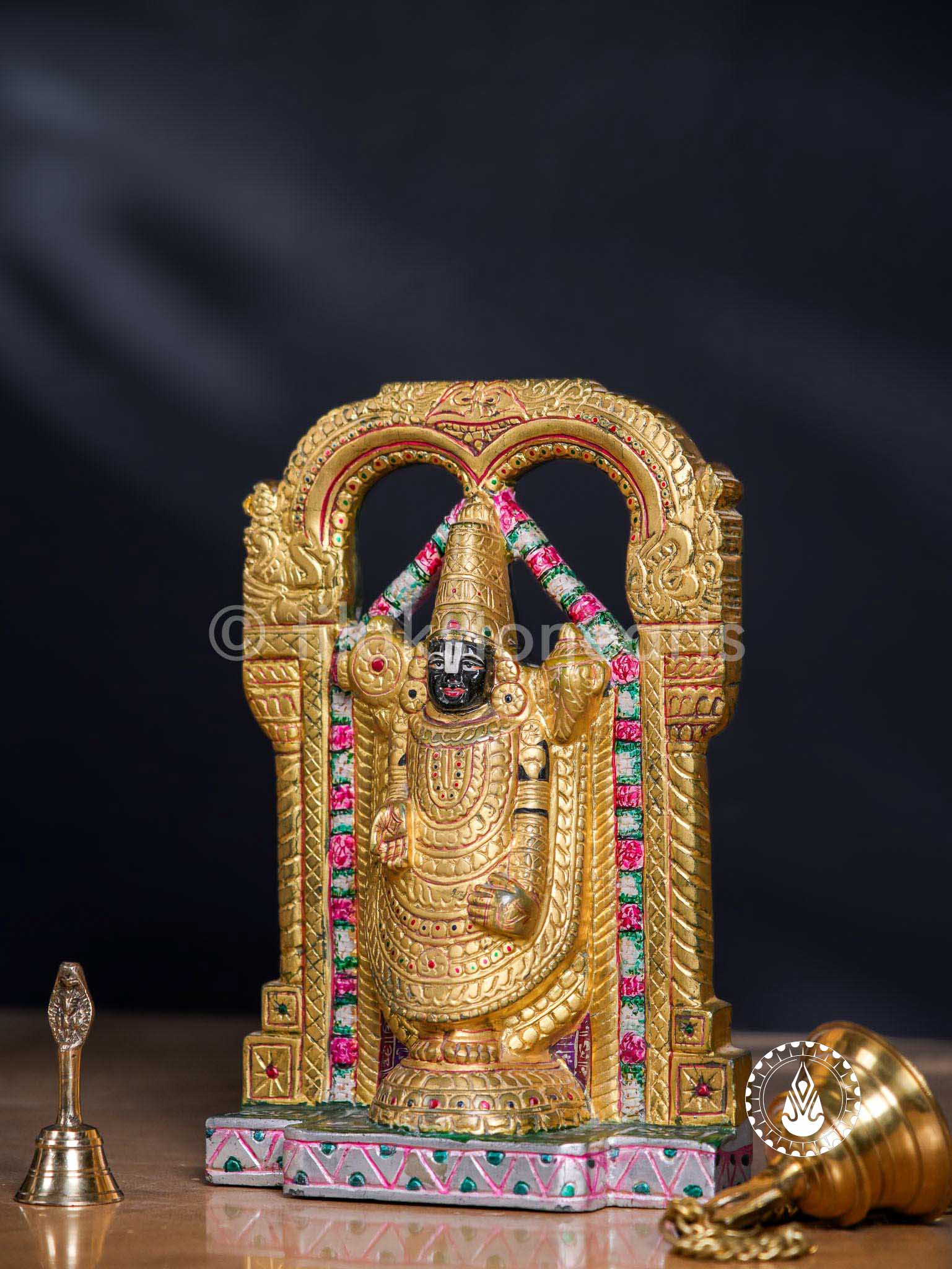 Tirupati Balaji 12" | Cultured Marble