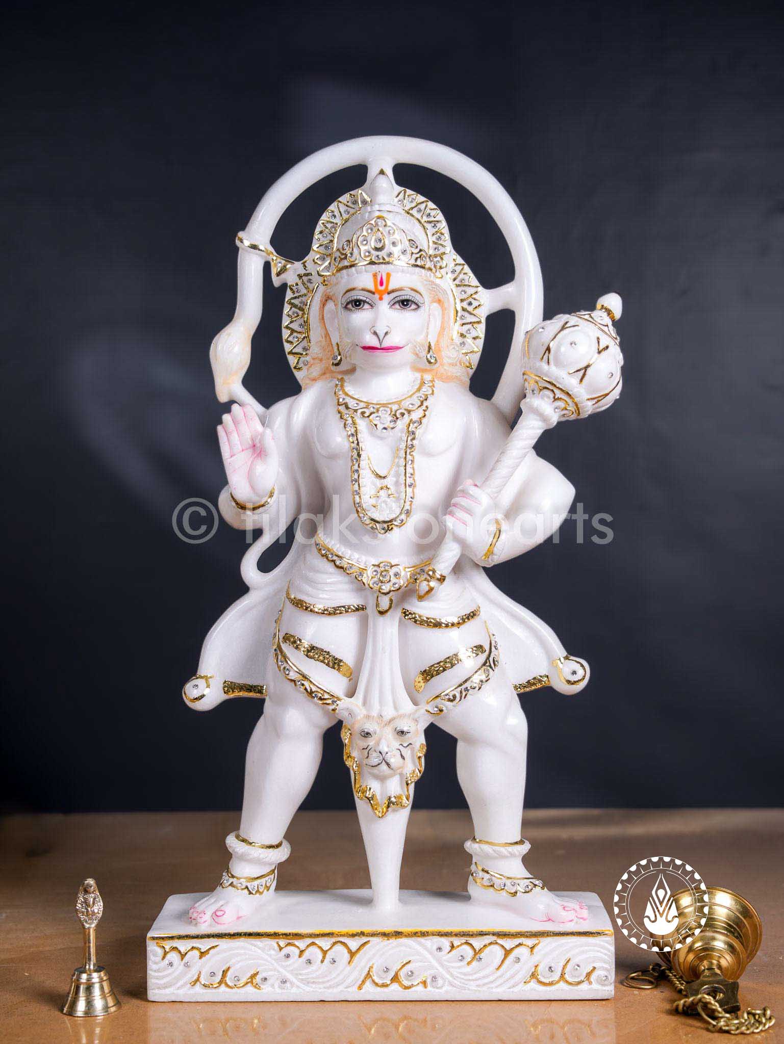 Hanuman Ji 24" | Swiss White (Imported)