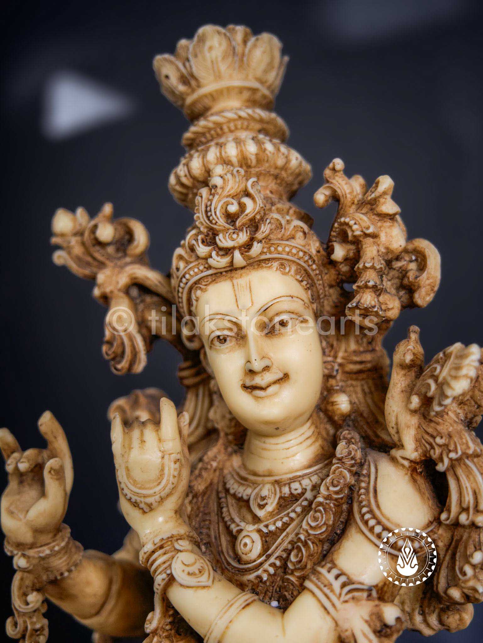 Krishna Leela 30" | Cultured Marble
