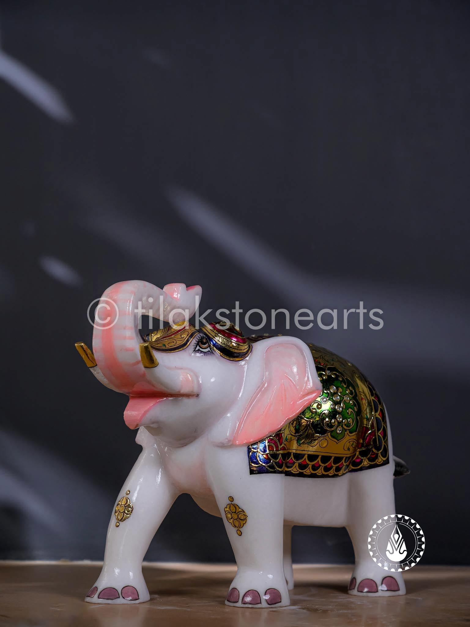 Elephant 12" | Swiss White (Imported)