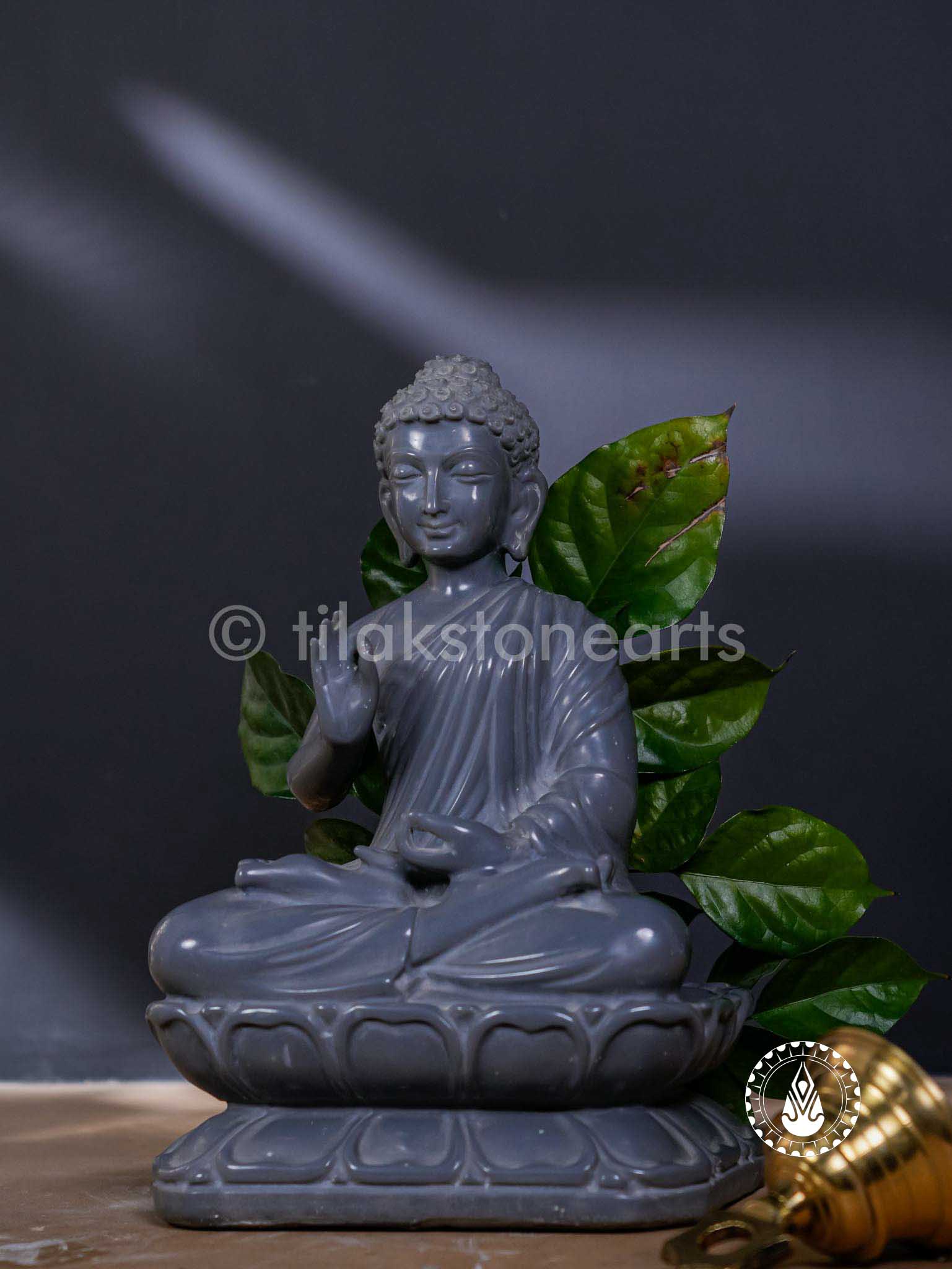 Buddha Ji 12" | Cultured Marble