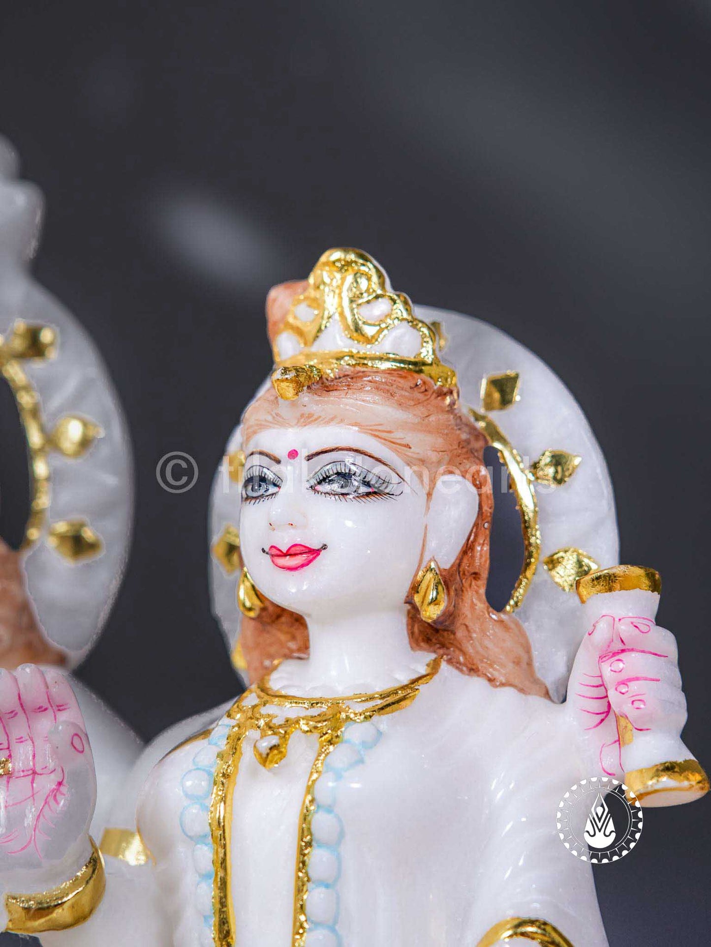 Shiv Parivar 15" | Swiss White(Imported)