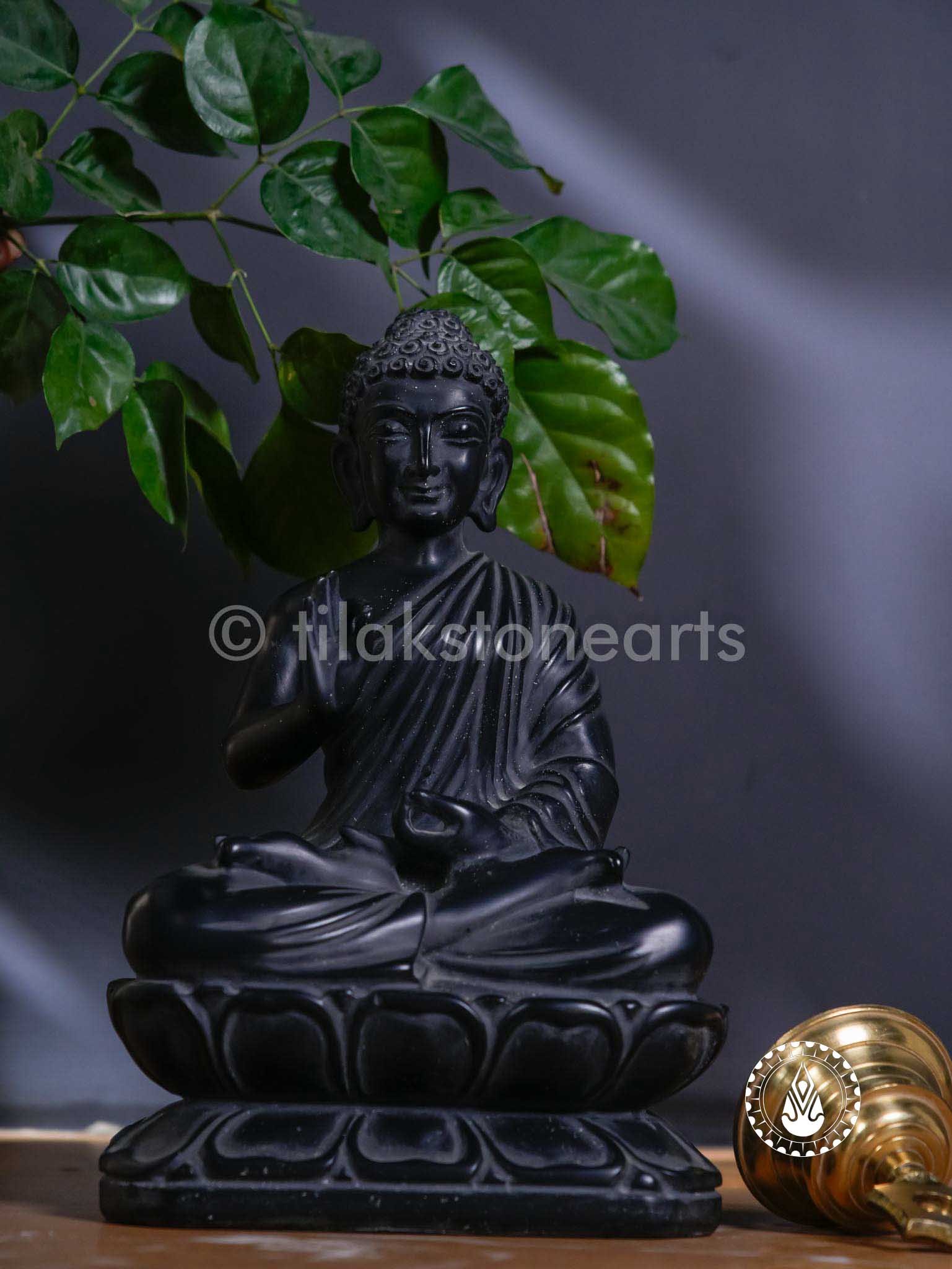 Buddha Ji 12" | Mid Night Black Stone