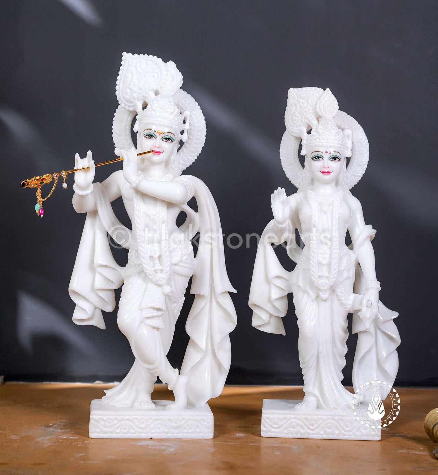 Radha Krishna 18" | Makrana Super White