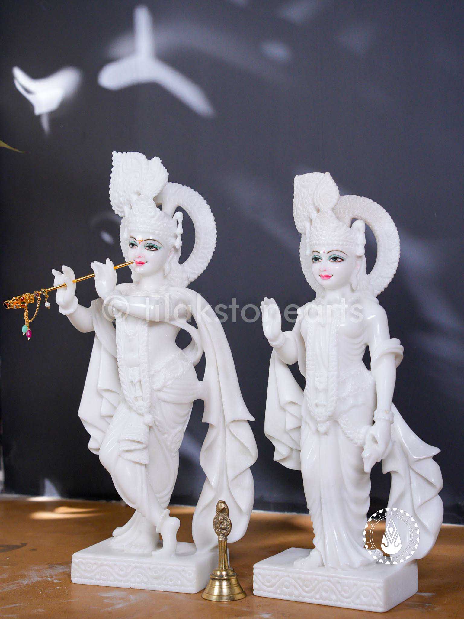 Radha Krishna 18" | Makrana Super White