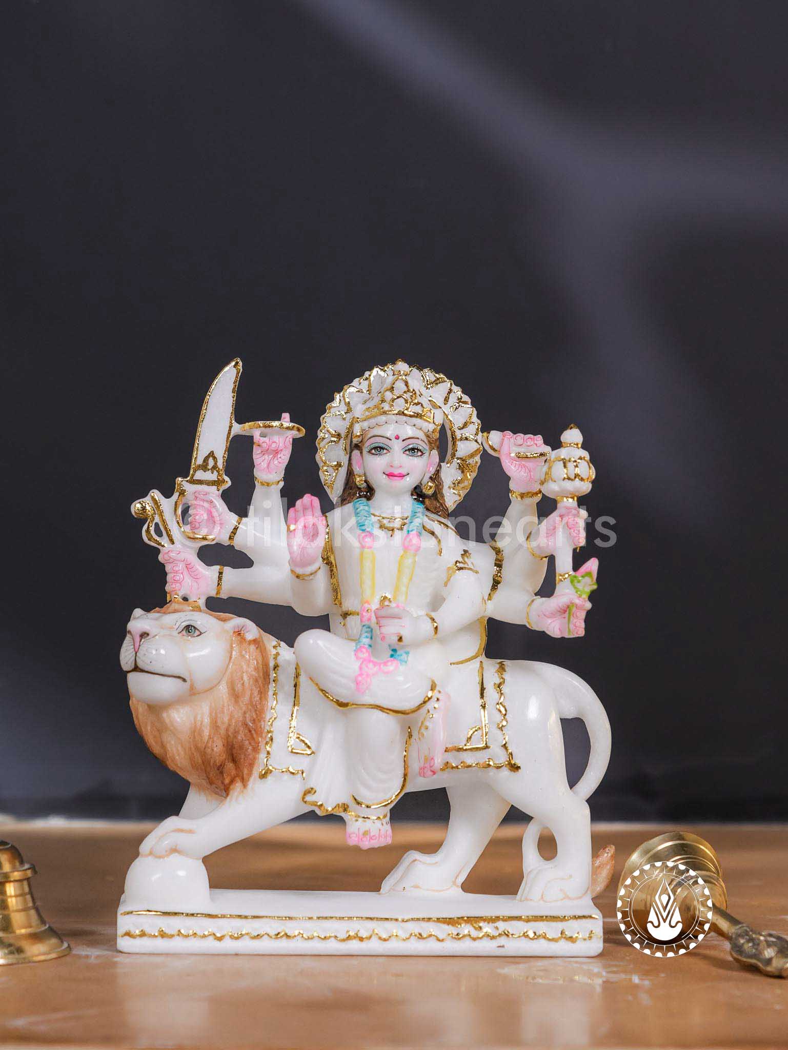 Durga Maa 9" | Swiss White (Imported)