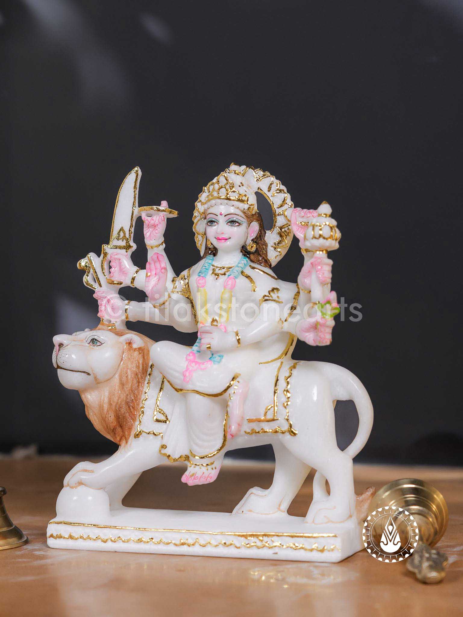 Durga Maa 9" | Swiss White (Imported)