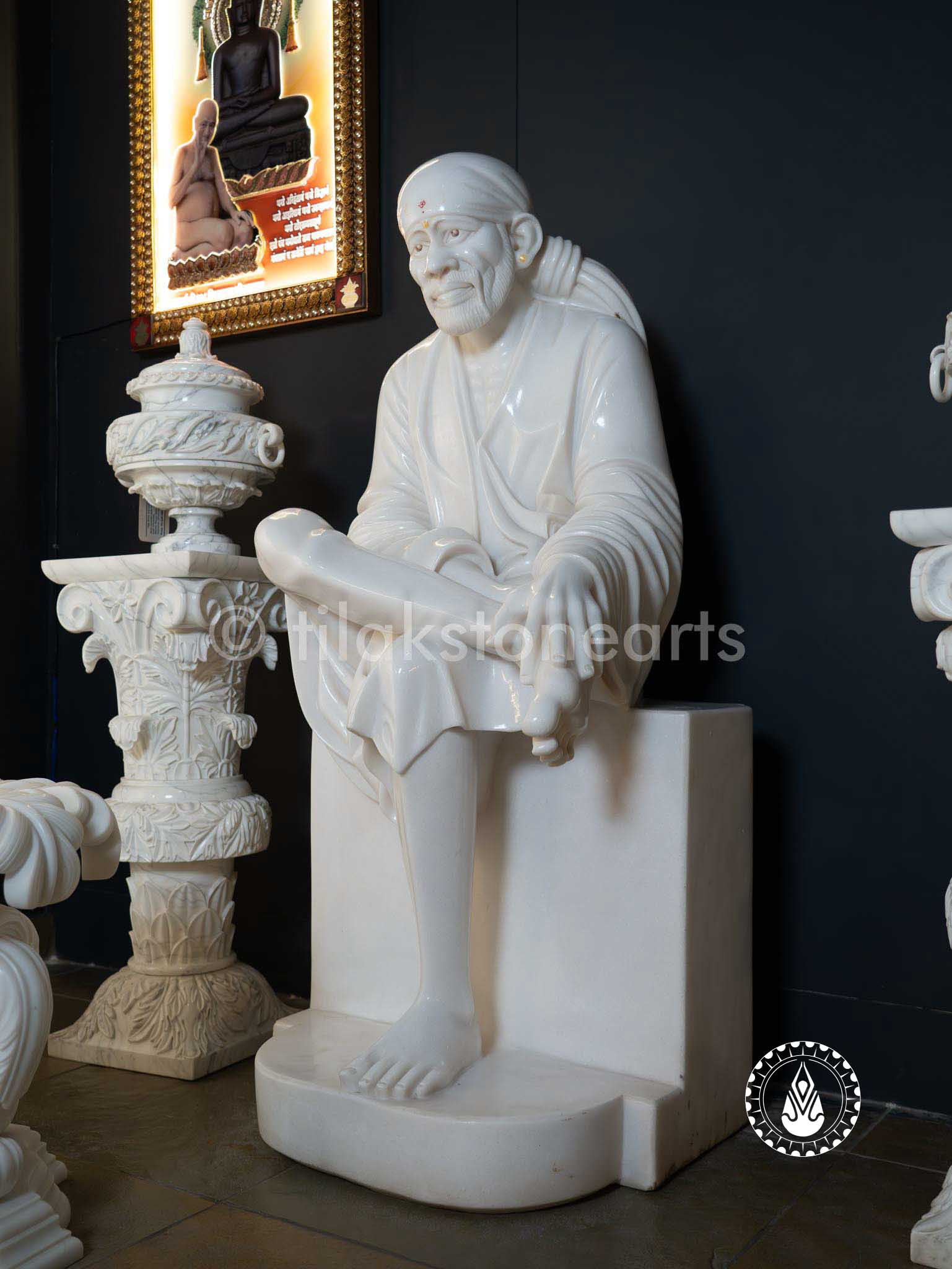 Sai Baba 56" | Swiss White (Imported)