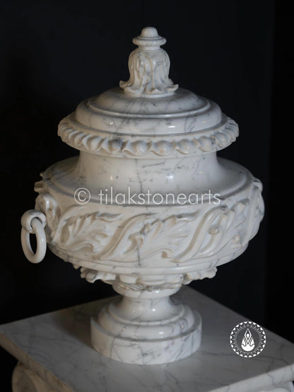 Moonlight Marmo Pot 18" | Satvario