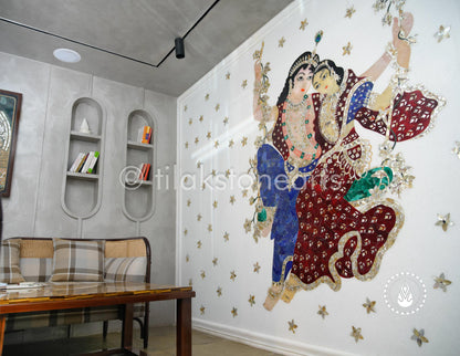The Jhula Samwad Panel 84" | Inlay Stones