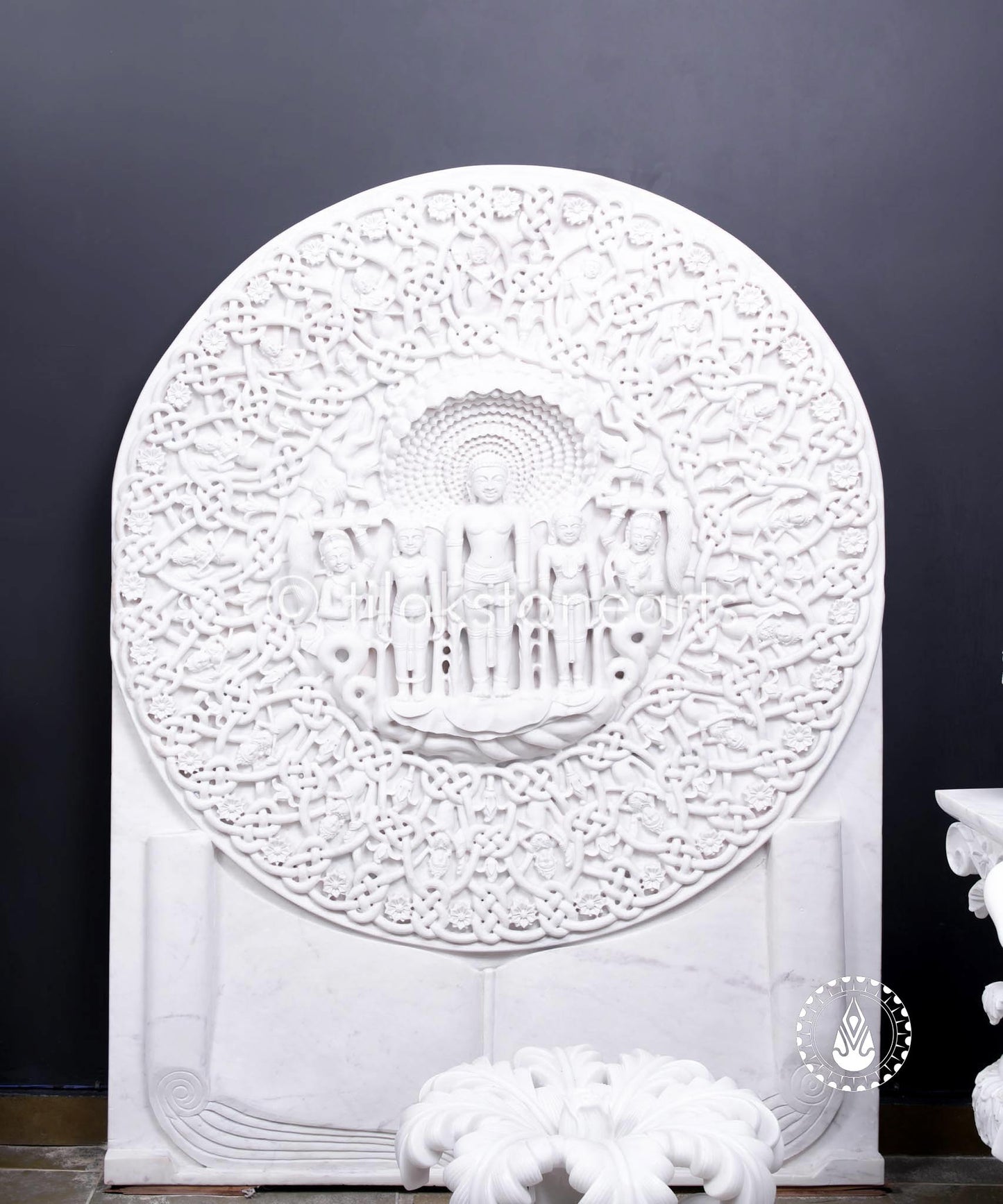 Ranakpur Panel 74" | Wonder White