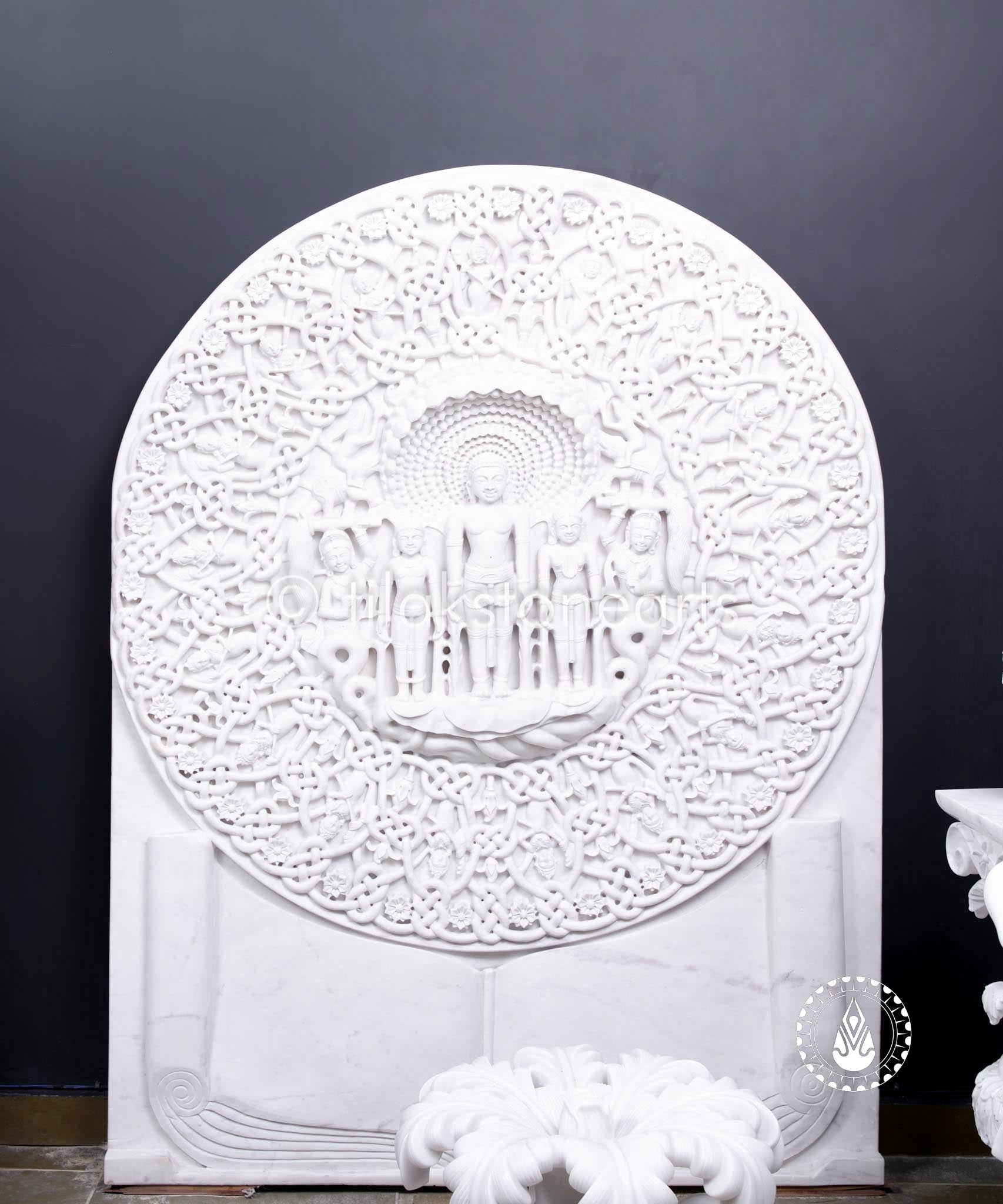 Ranakpur Panel 74" | Wonder White