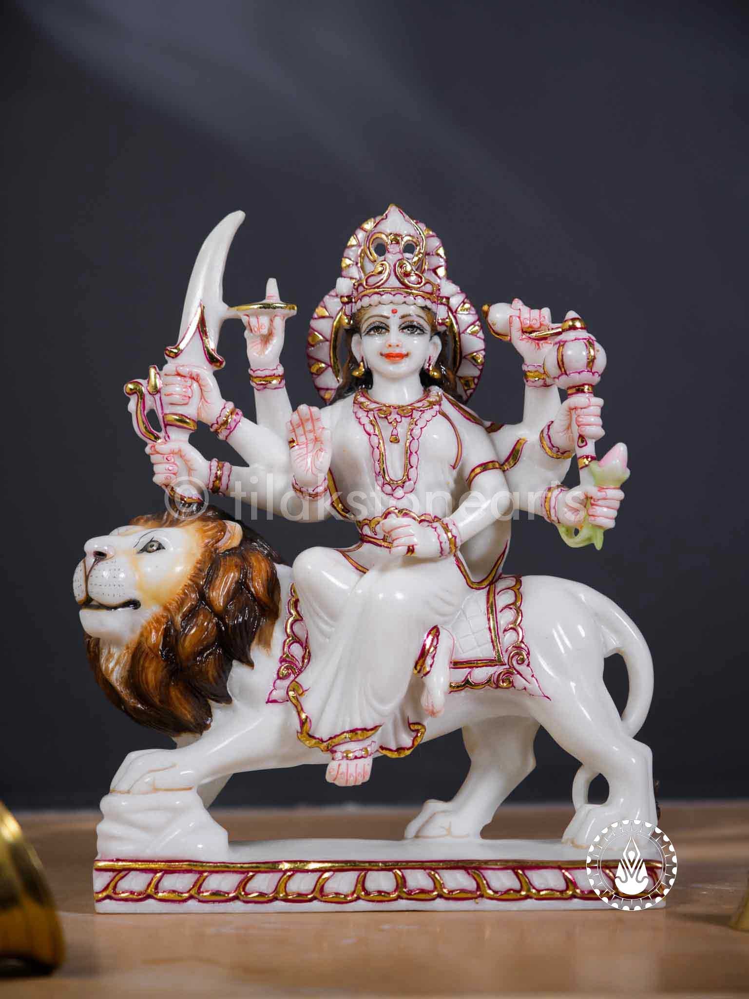Durga Maa 12" | Swiss White (Imported)
