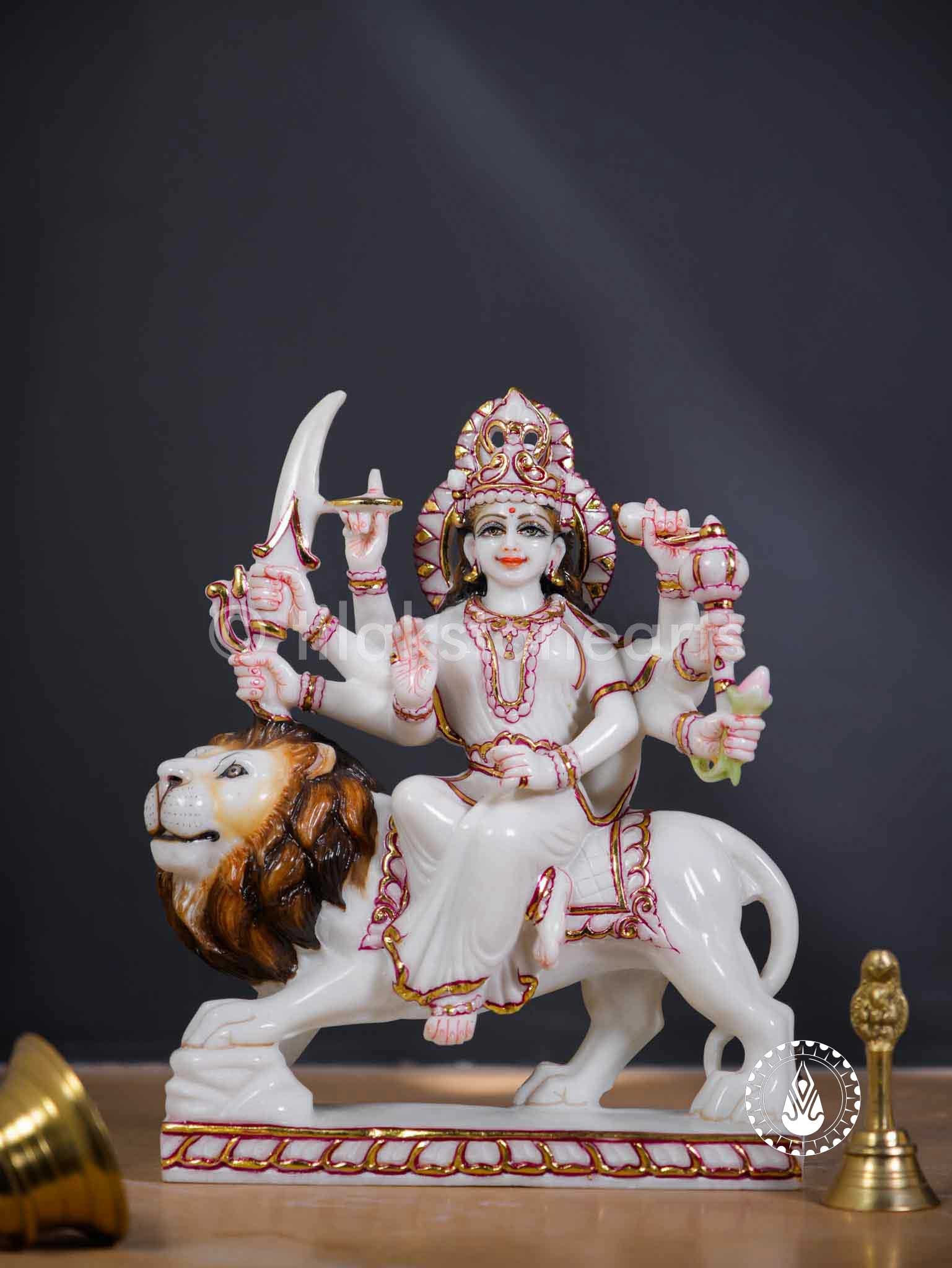 Durga Maa 12" | Swiss White (Imported)