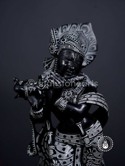 Krishna Ji 12" | Mid Night Black Stone