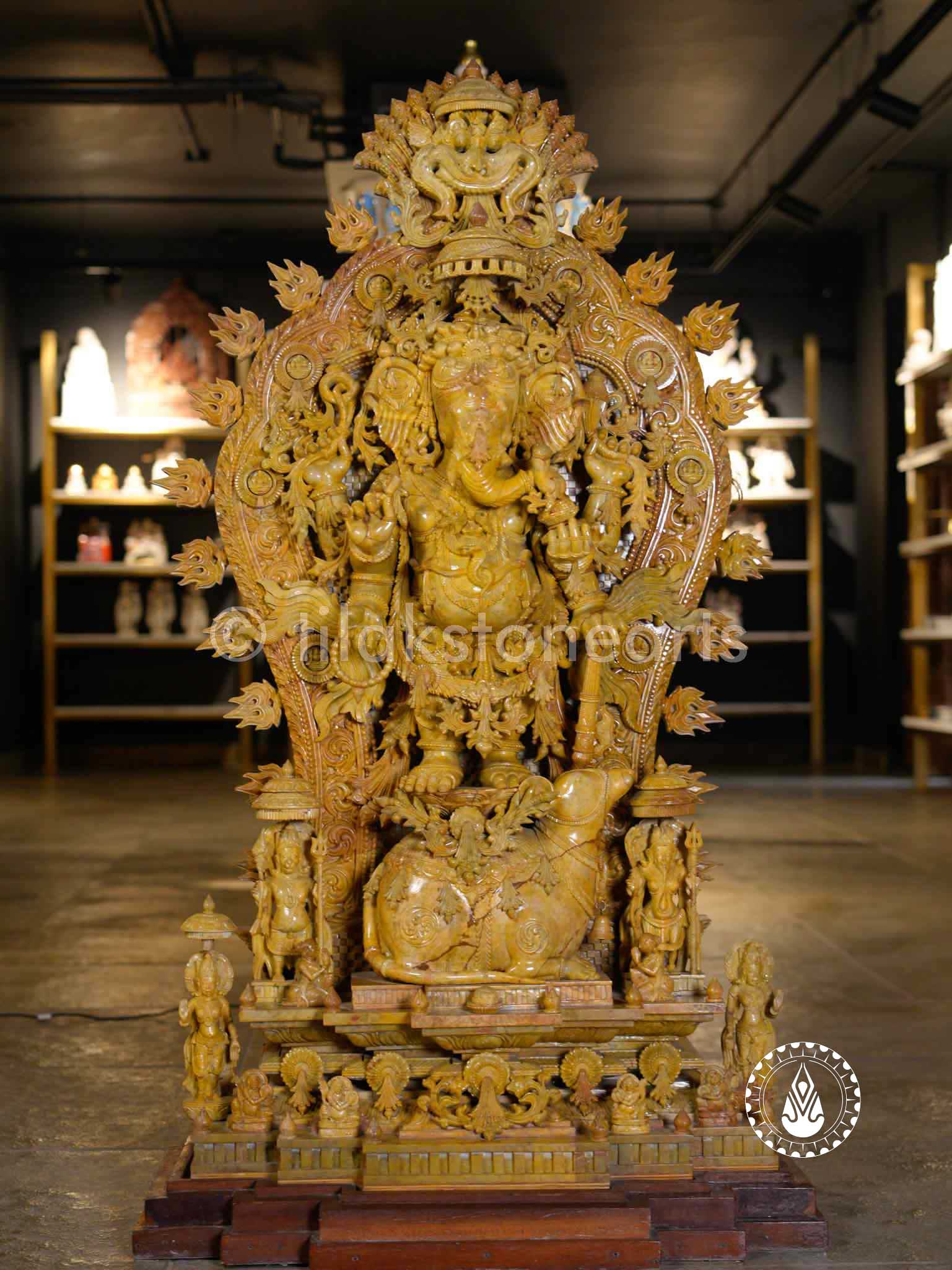 Ganesha 50" | Egyptian Yellow