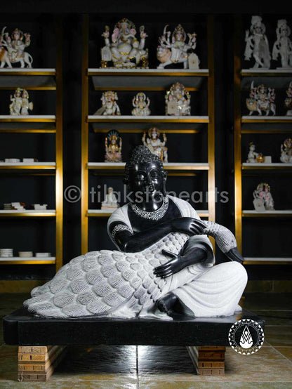 Buddha Ji 28" | Mid Night Black Stone