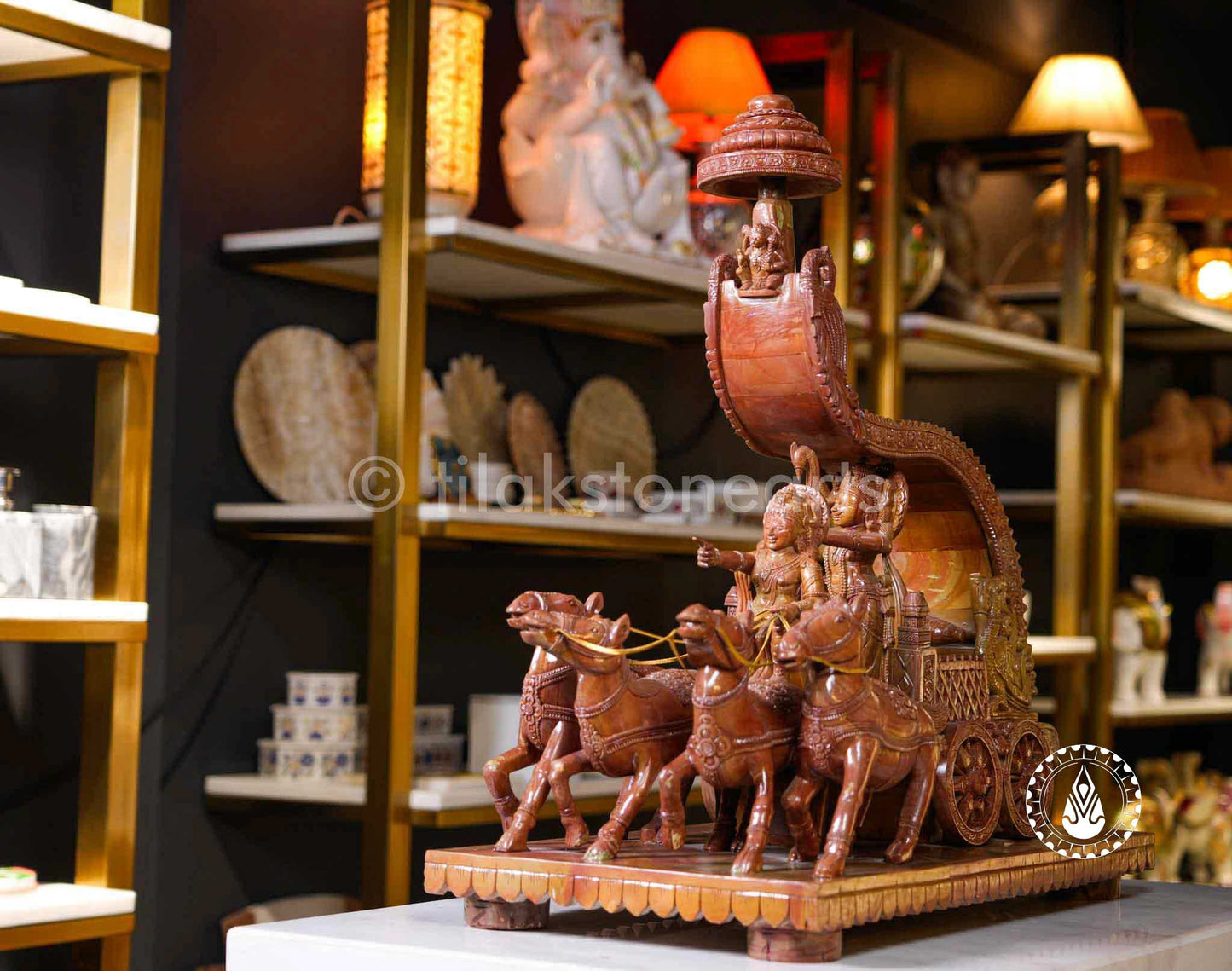 Krishna Rath 28" | Oakwood Stone