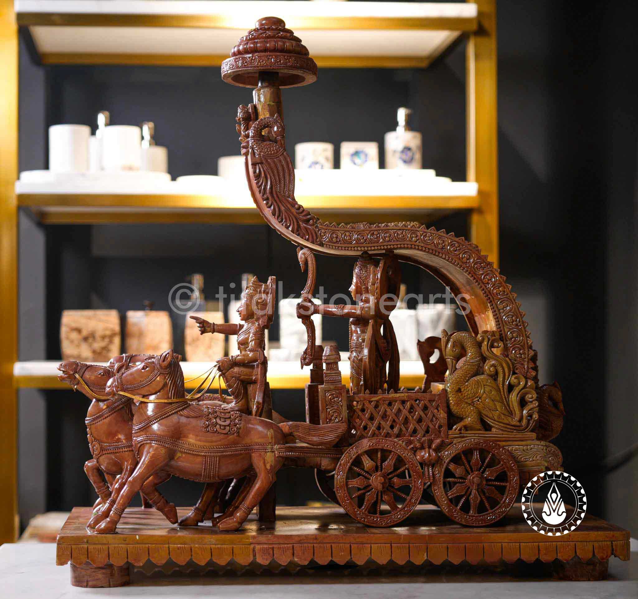 Krishna Rath 28" | Oakwood Stone