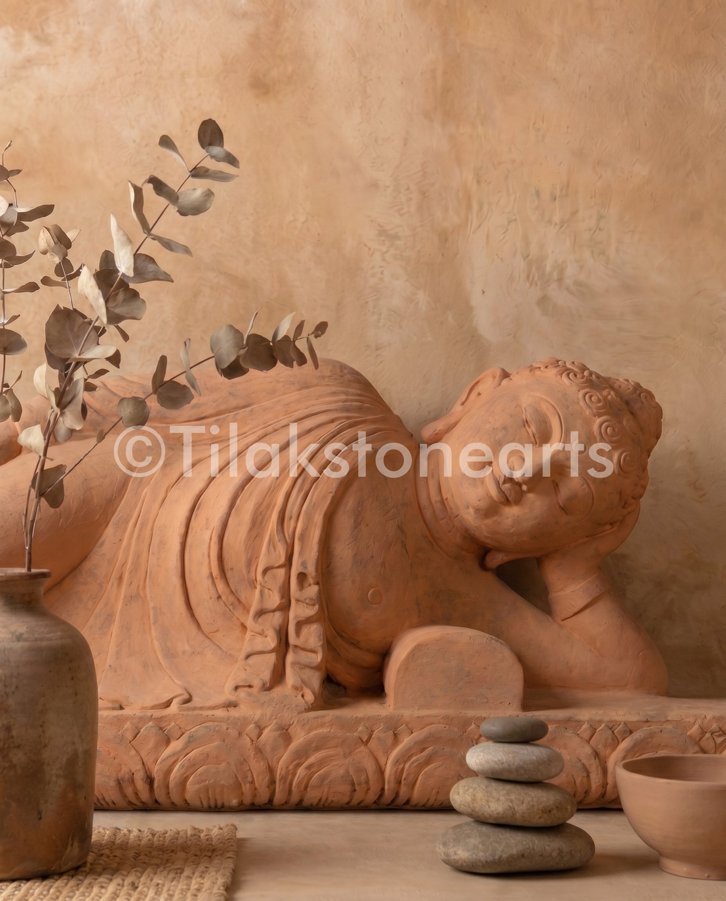 Buddha Sandstone Idol