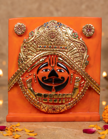 Salasar Balaji 18" Vietnam White Marble Color Idol