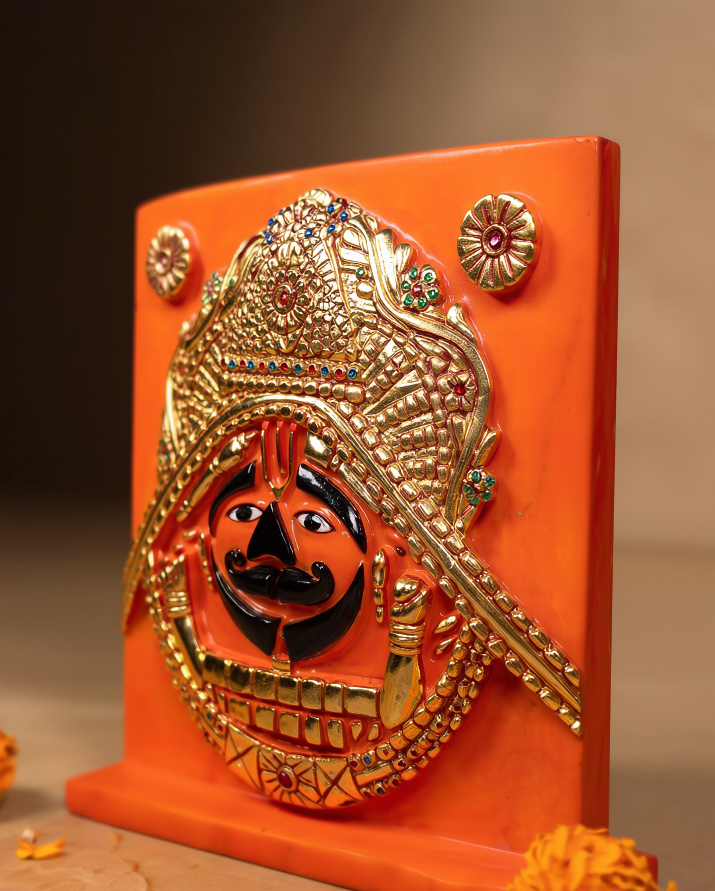 Salasar Balaji 18" Vietnam White Marble Color Idol