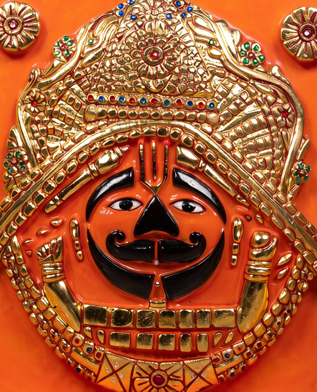 Salasar Balaji 18" Vietnam White Marble Color Idol