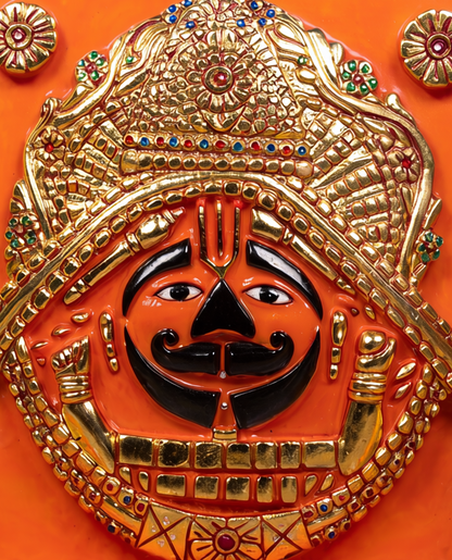 Salasar Balaji 18" Vietnam White Marble Color Idol