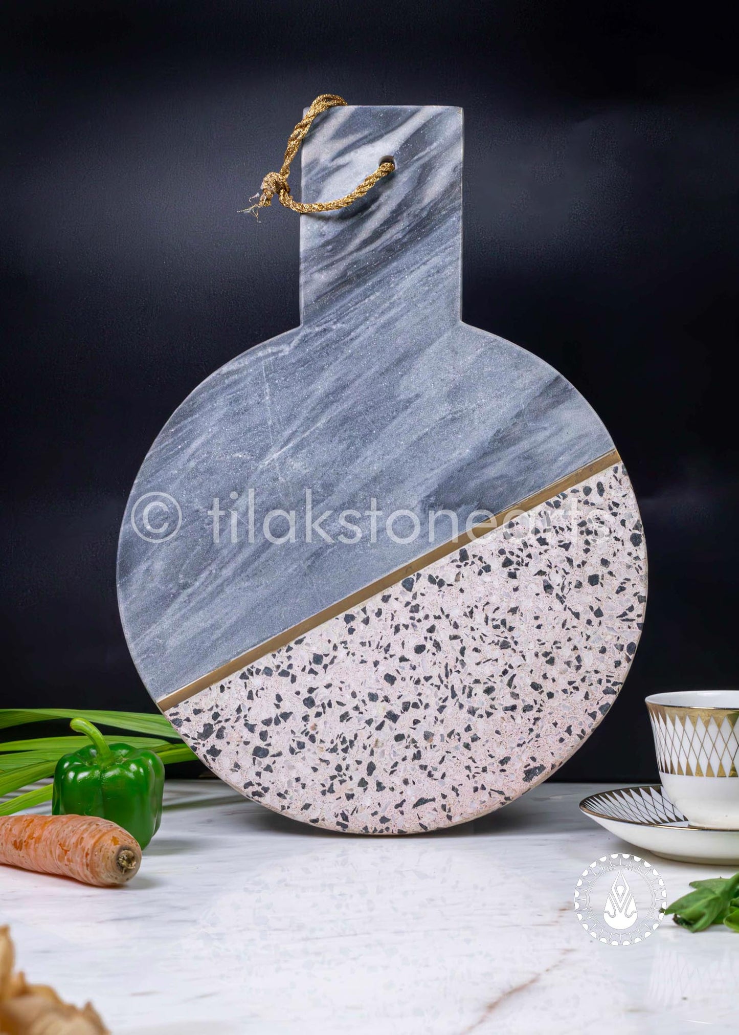 Chopping Board 16" | Multiple Italian Stones