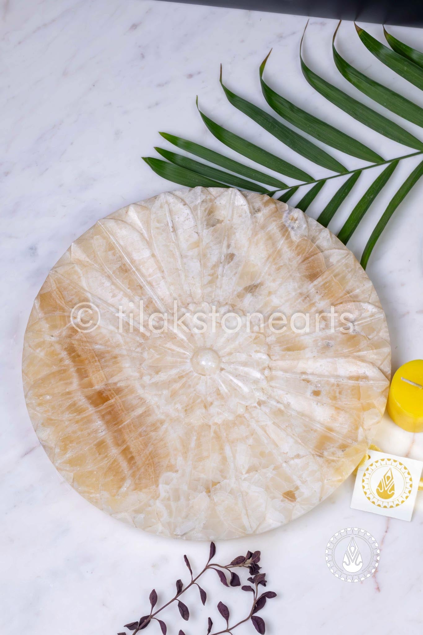 Urli 12" | Beige Onyx