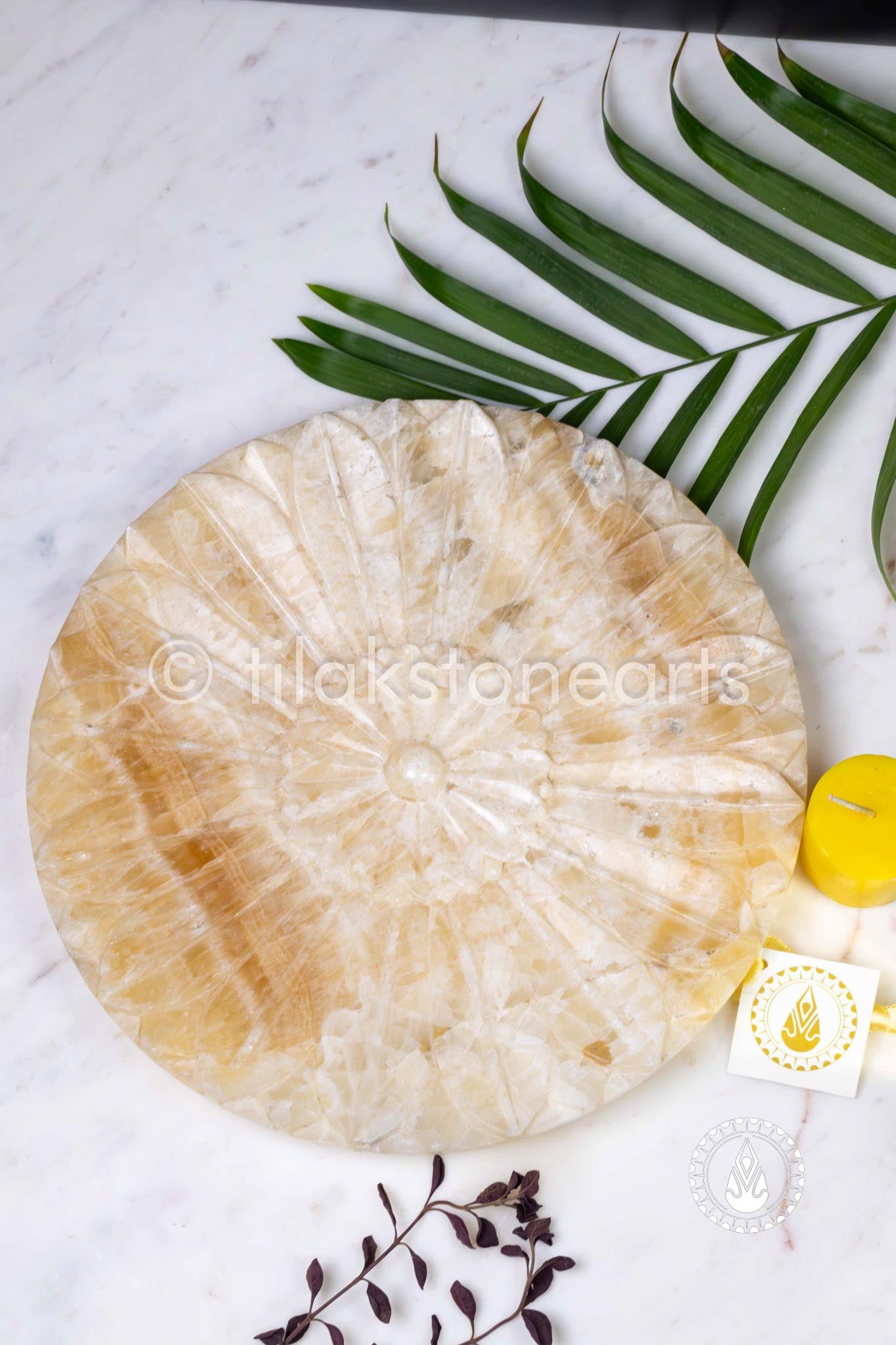 Urli 12" | Beige Onyx