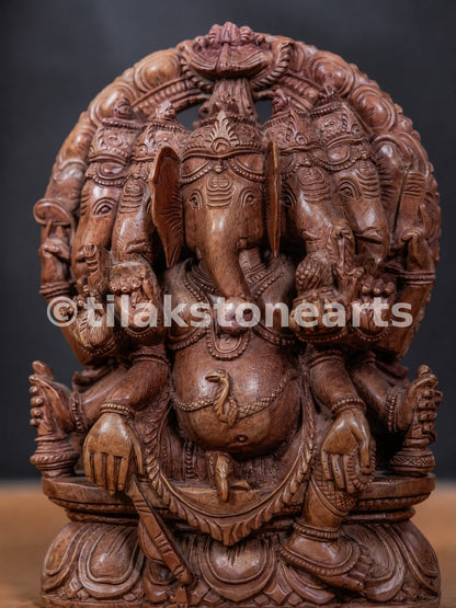 Punchmukhi Ganesh Ji Oakood
