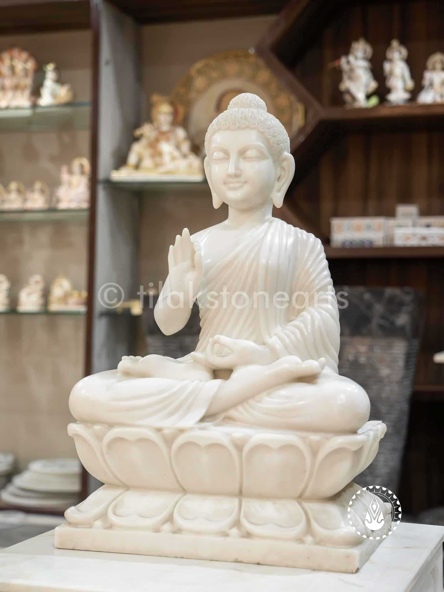 Buddha Ji 24" | Cultured Marble