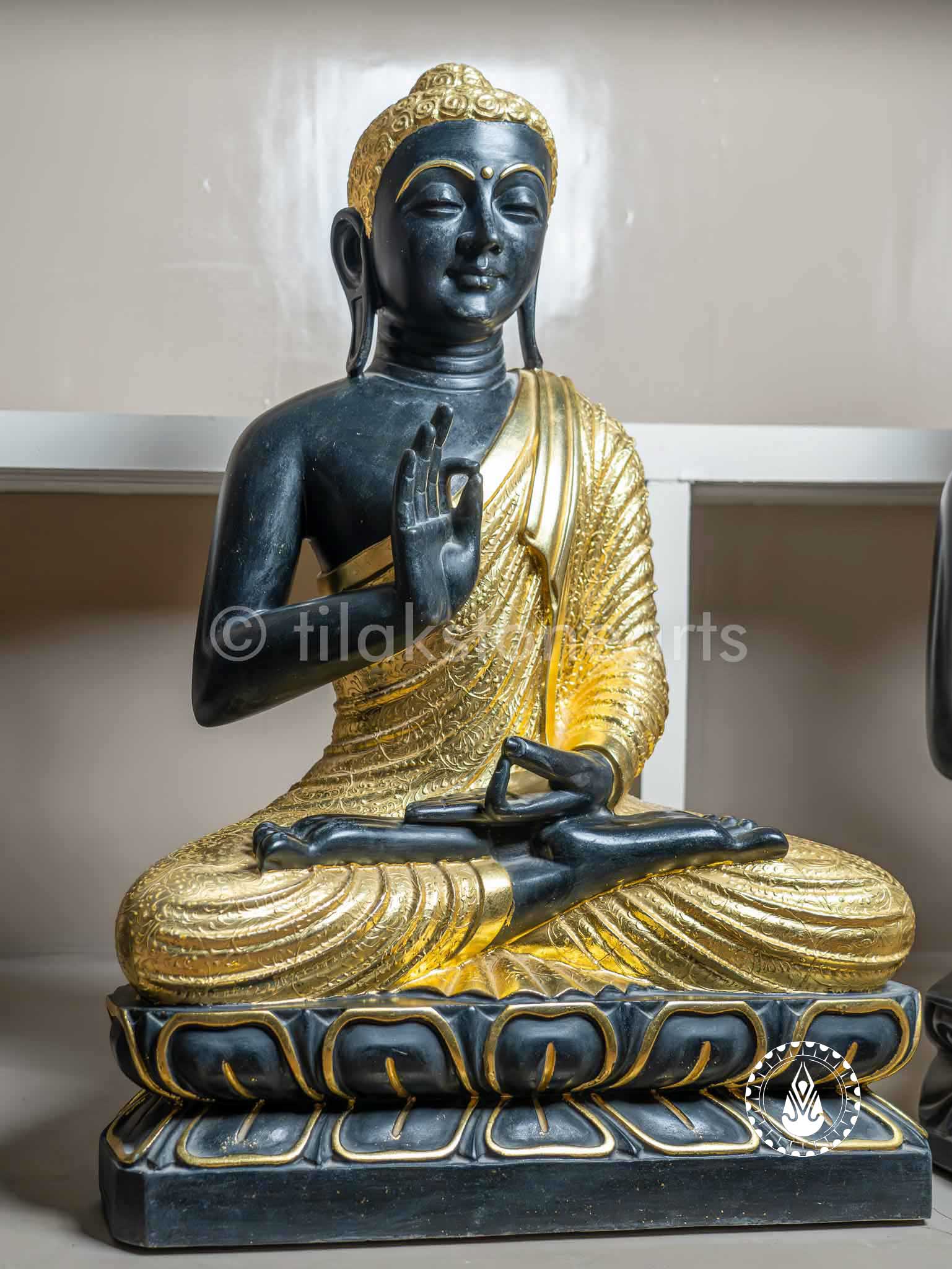 Buddha Ji 30" | Mid Night Black Stone