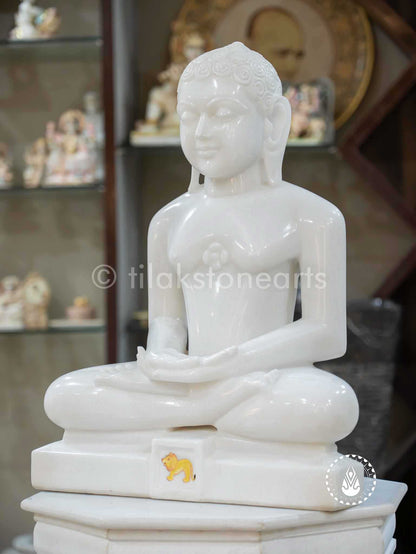 Mahaveer Swami 26" | Swiss White (Imported)