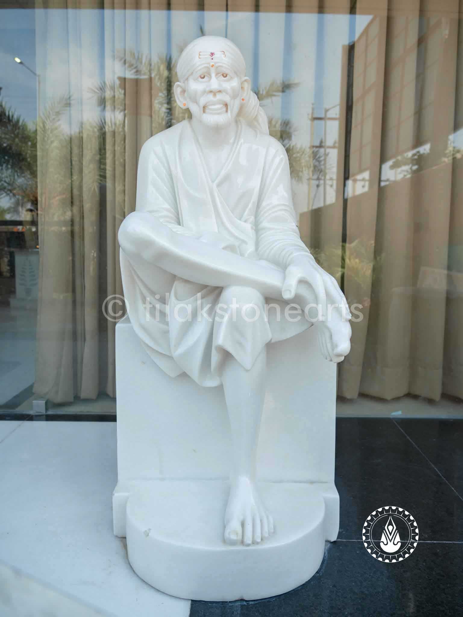 Sai Baba 48" | Swiss White (Imported)