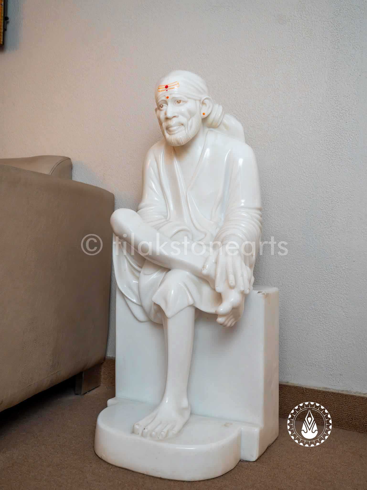 Sai Baba 36" | Swiss White (Imported)
