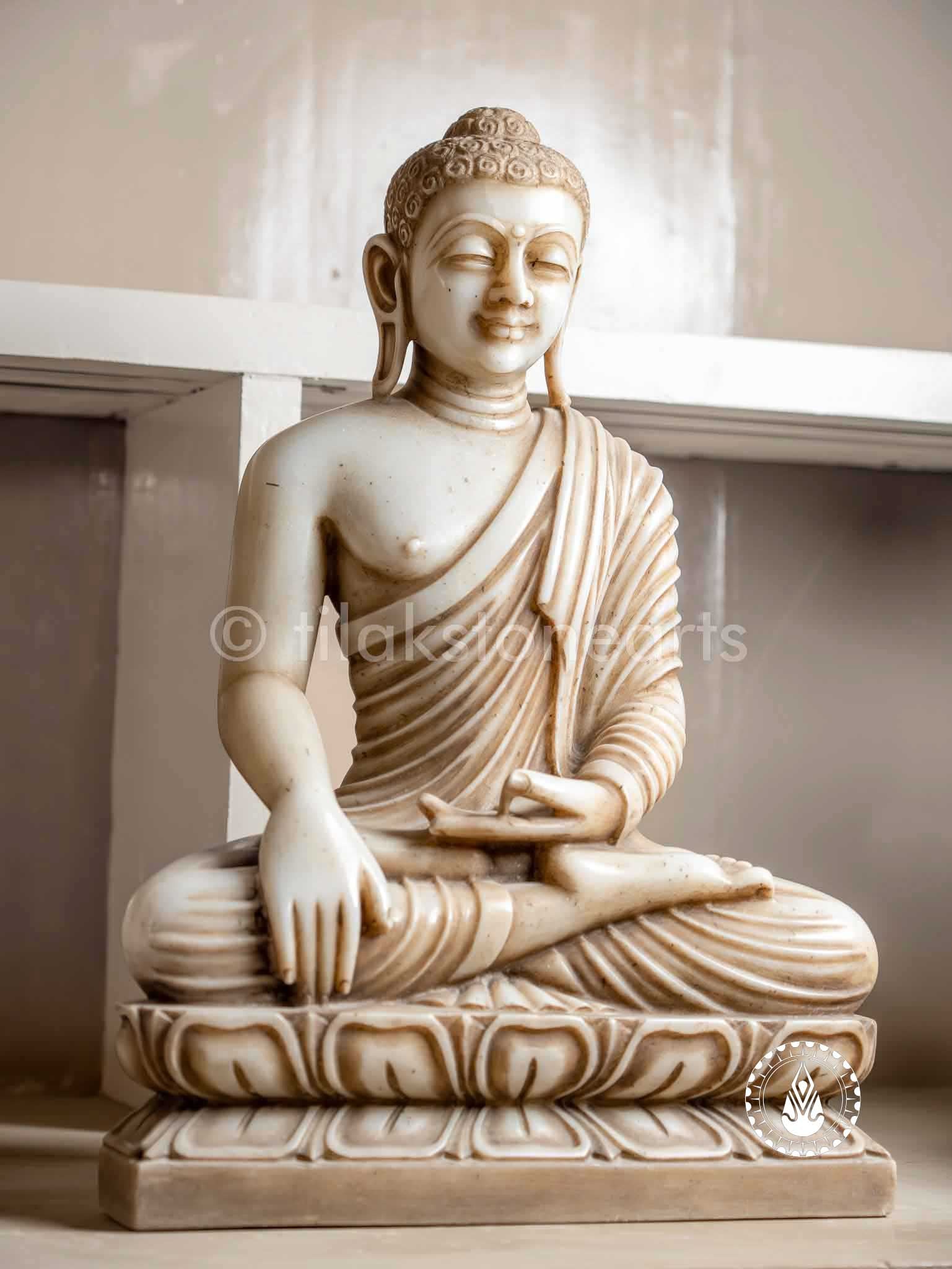Buddha Ji 24" | Antique Marble