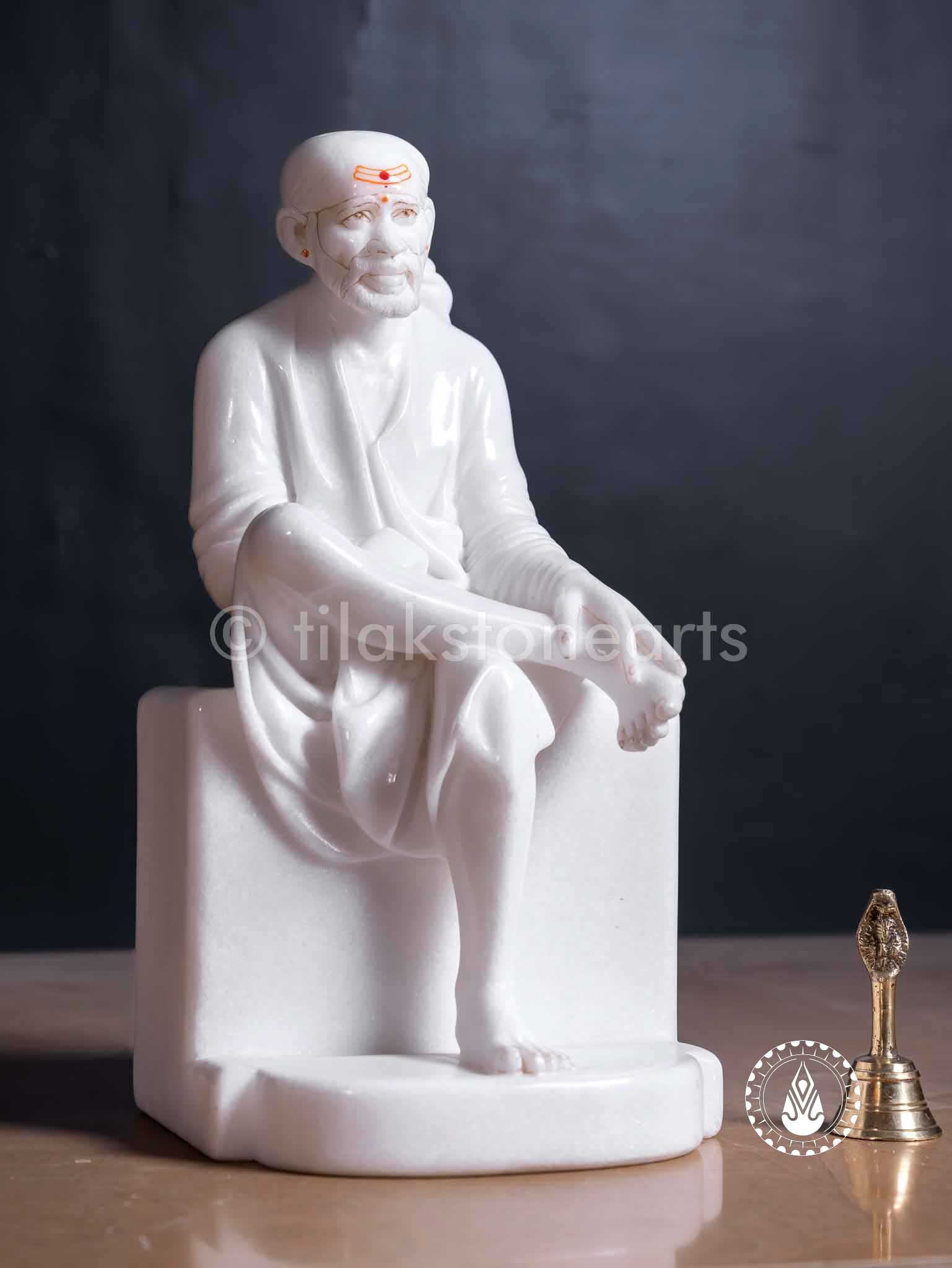 Sai Baba 15" | Swiss White (Imported)