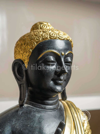 Buddha Ji 30" | Mid Night Black Stone