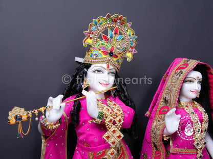 Radha Krishna 24" | Swiss White (Imported)