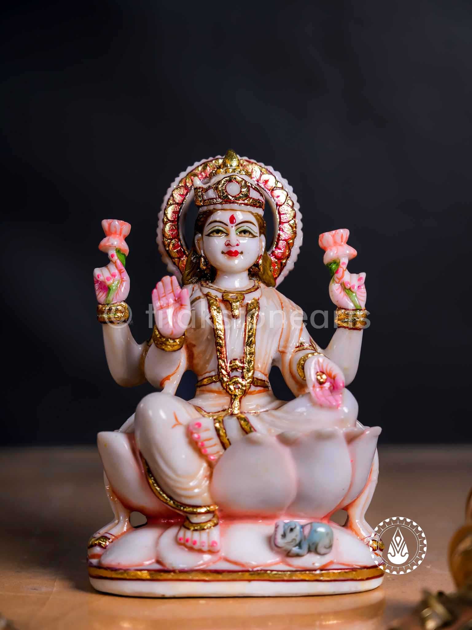 Laxmi Maa 9" | Cultured Marble