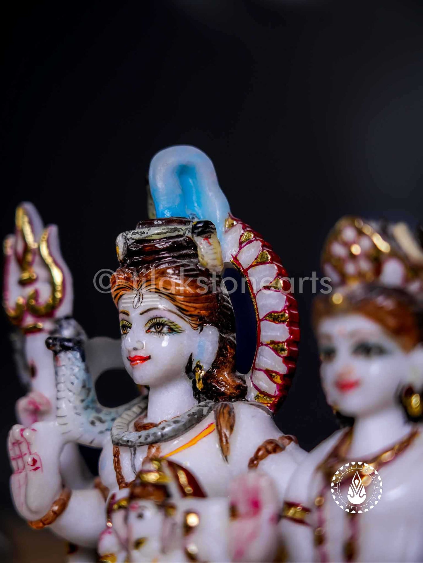 Shiv Parivar 9" | Swiss White(Imported)