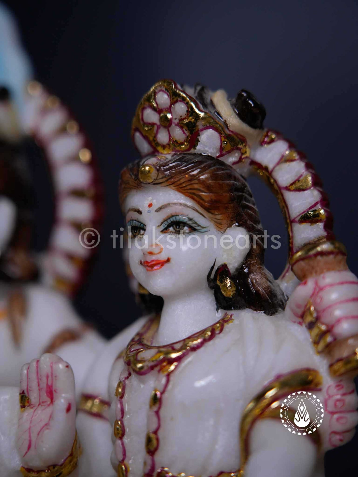 Shiv Parivar 9" | Swiss White(Imported)