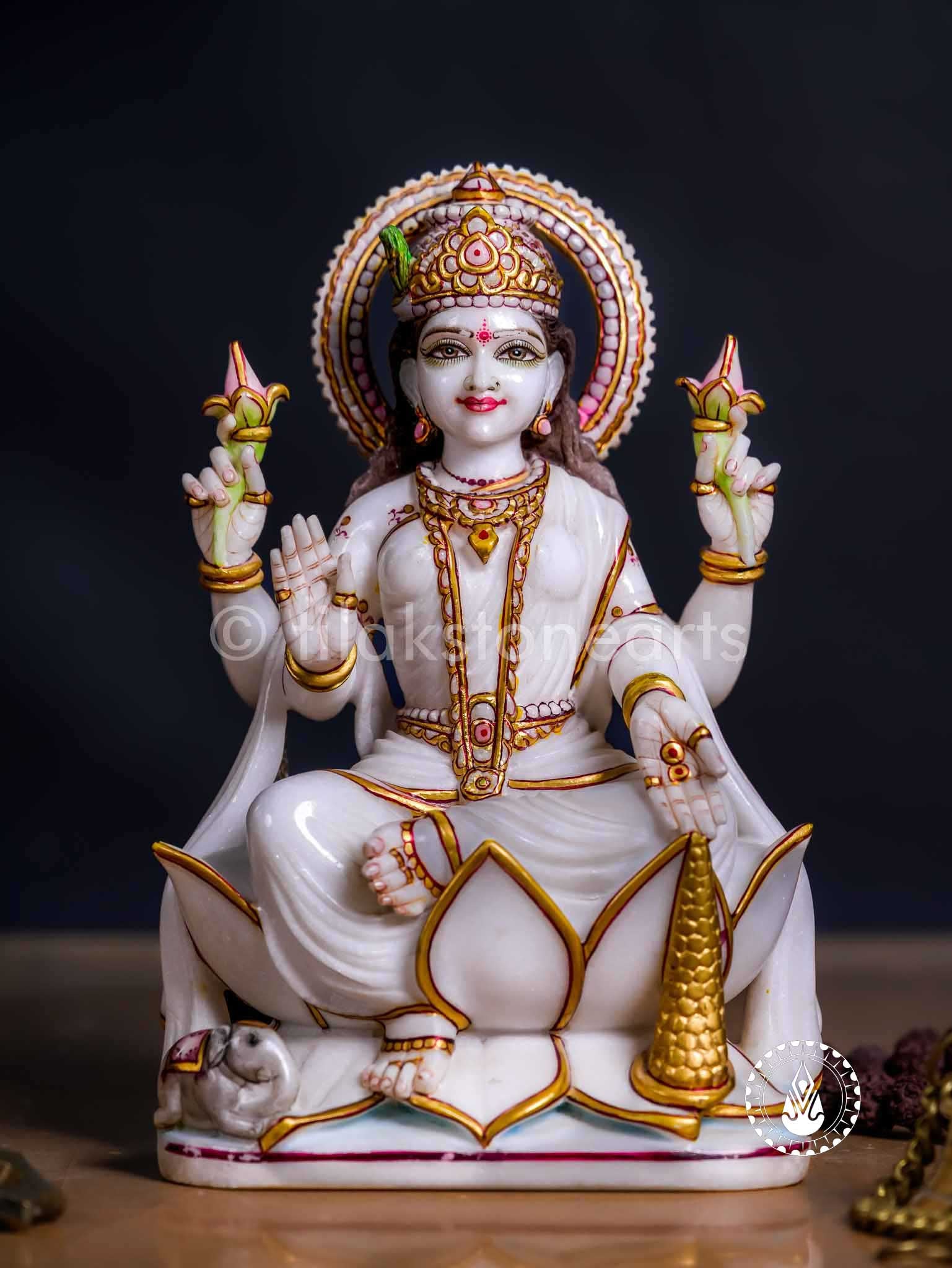 Laxmi Maa 11" | Swiss White (Imported)