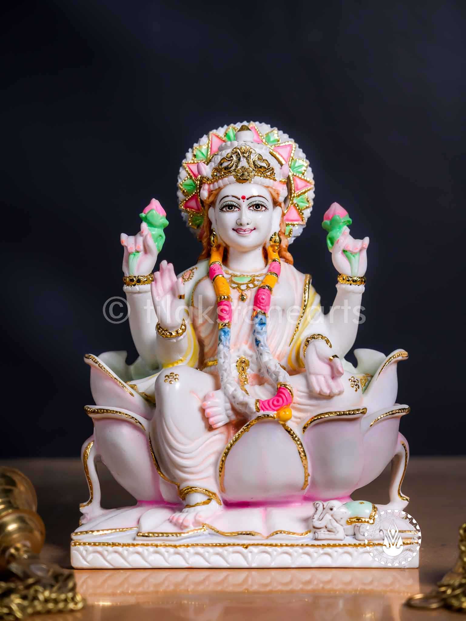 Laxmi Maa 12" | Cultured Marble