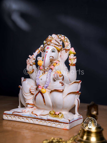Ganesha 12" | Cultured Marble