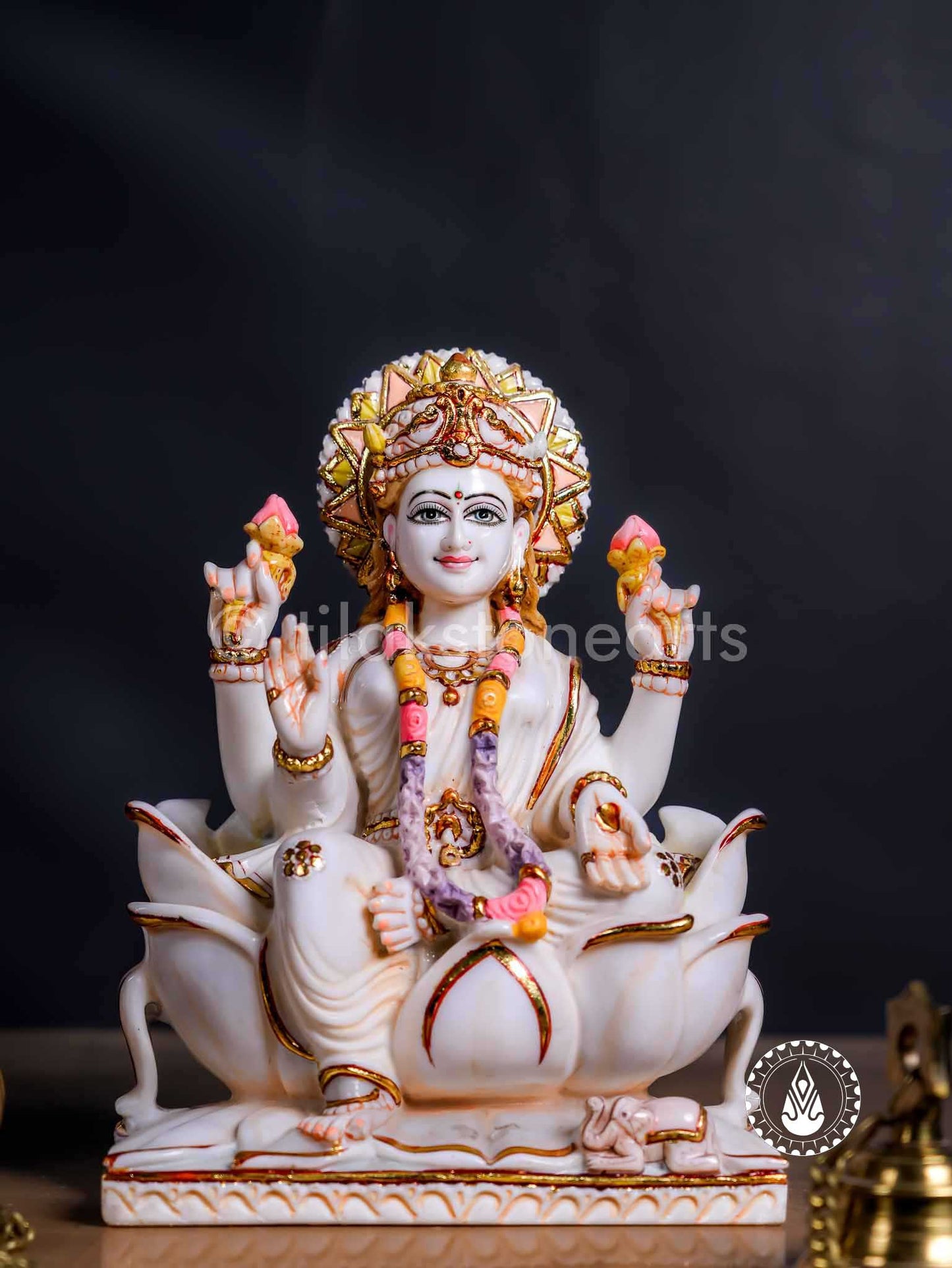 Laxmi Maa 12" | Cultured Marble