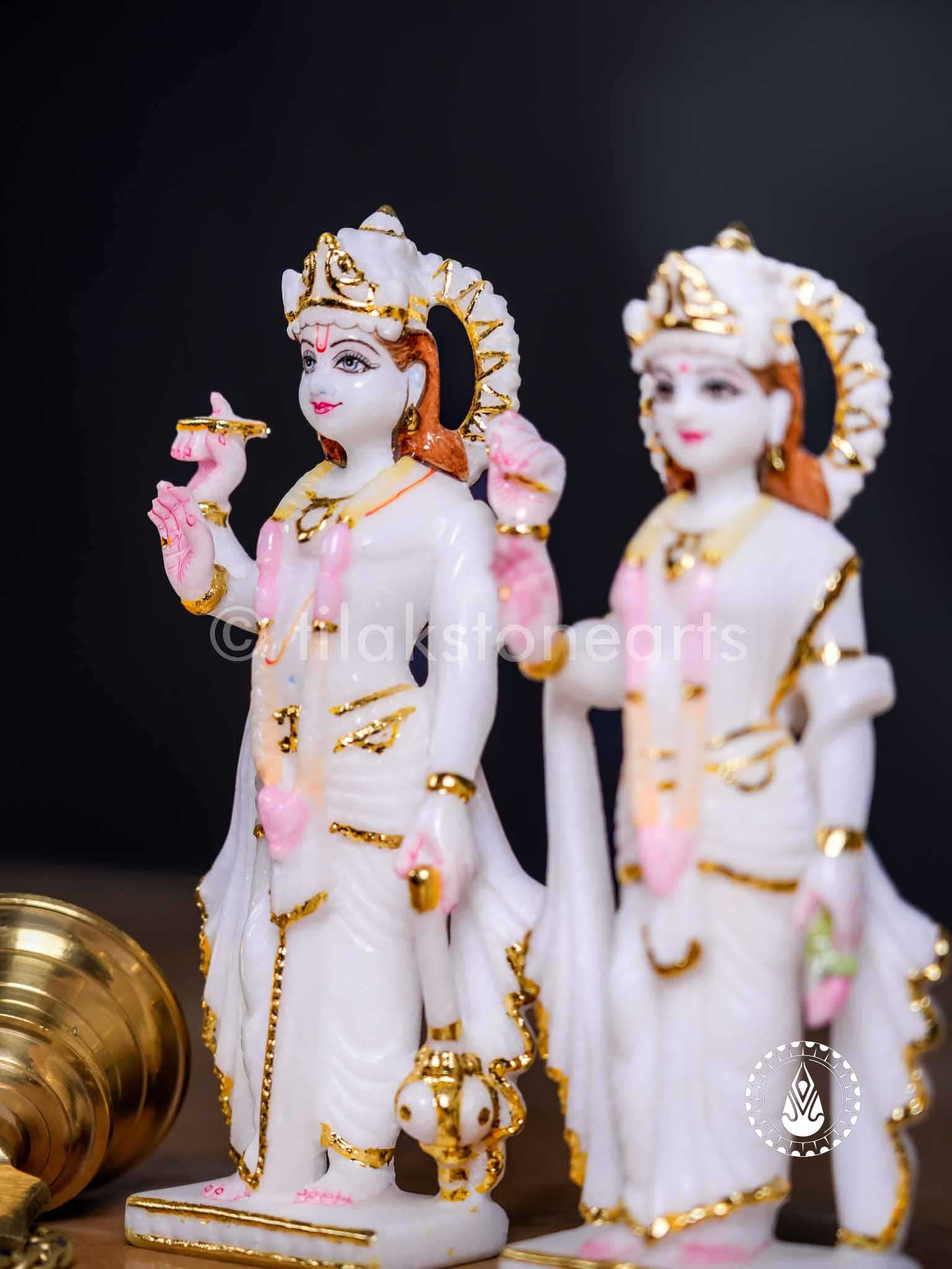 Vishnu Laxmi 9" | Swiss White (Imported)