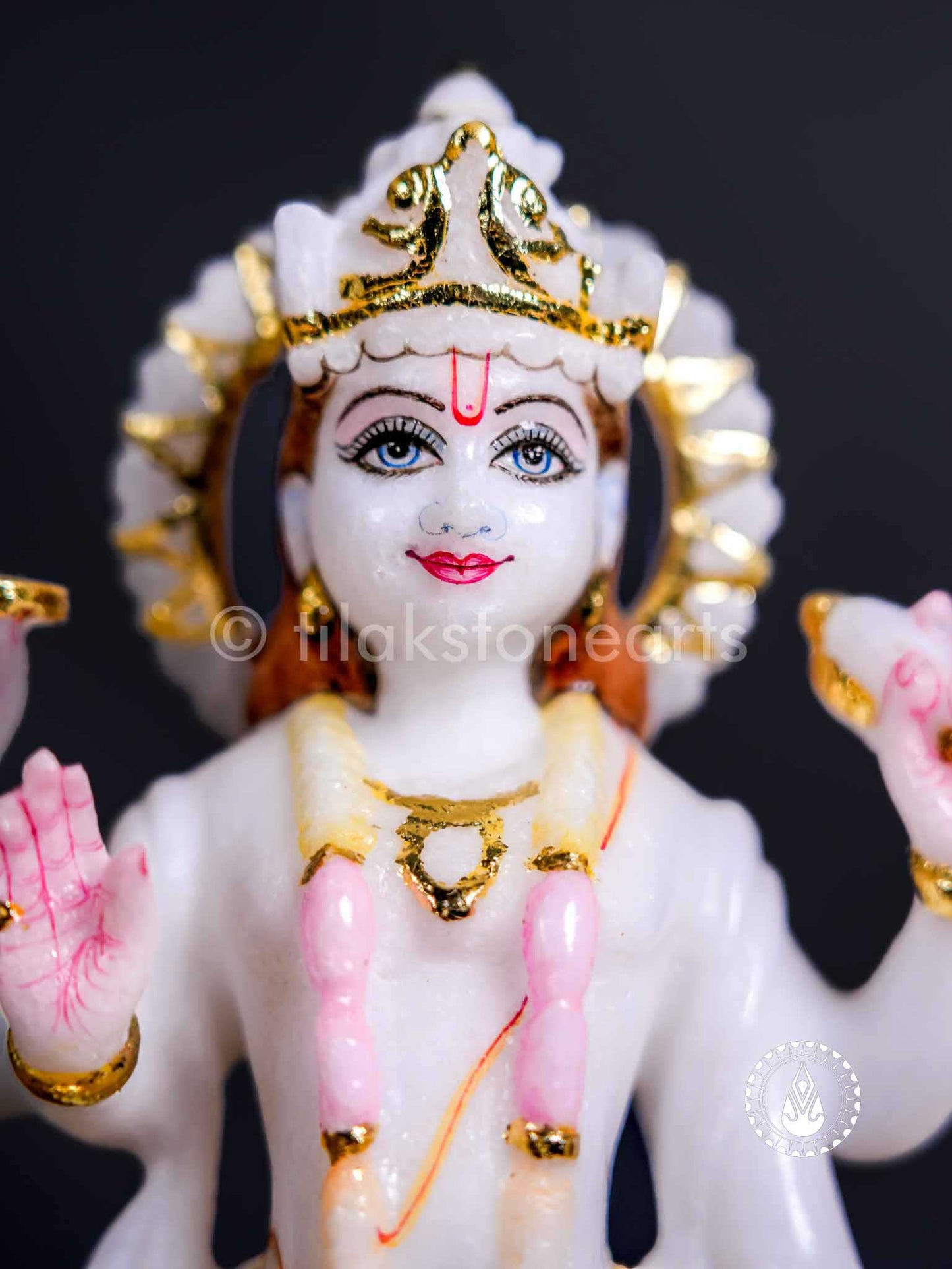 Vishnu Laxmi 9" | Swiss White (Imported)